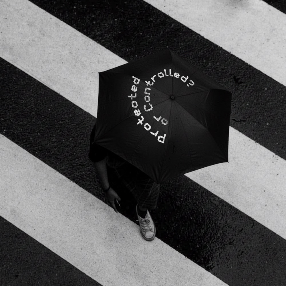 Surveillance eye graphic